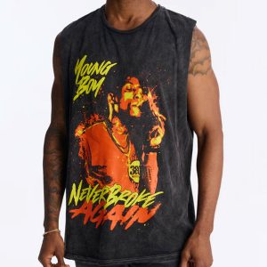 YoungBoy NBA Muscle Tee - Black