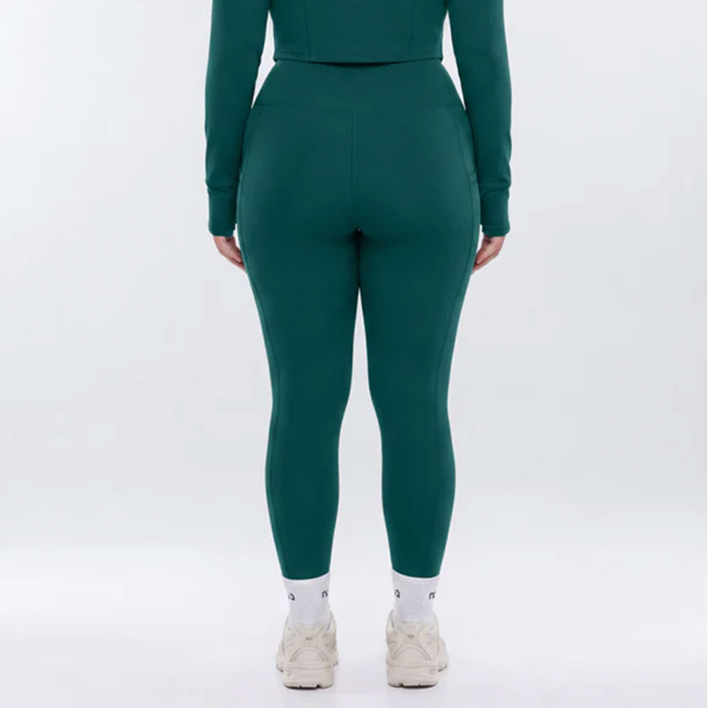 Abstract Leggings - Marine Blue - Image 2