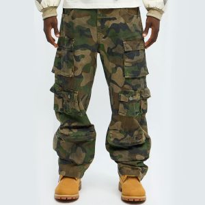 Baggy Bust That Mission Cargo Pant - Camouflage