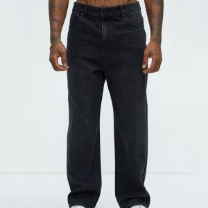 The Weekend Baggy Jeans - Black Wash